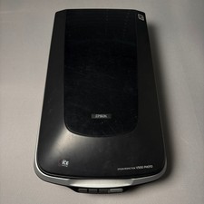 UNTESTED Epson Perfection V500 Photo Color Scanner Digital ICE Black Silver picture