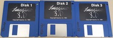 Imagine 3D v3.0 ©1994 & Imagine 3D v1.1 ©1991 Impulse Inc. for Commodore Amiga picture
