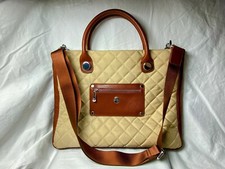 Knomo London Aurora Quilted Expanding Padded Laptop Bag 15” W/ Shoulder Strap picture