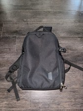 Bagsmart Black Polyester Laptop Backpack 15 in Compatible Padded Solid picture