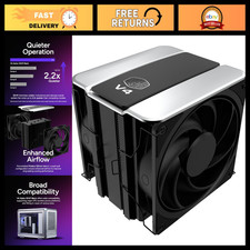 High-Performance CPU Air Cooler, Single-Tower Design, Dual PWM Fans, 3DHP Techno picture