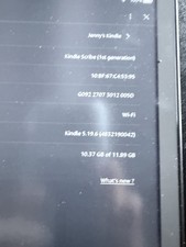 Amazon Kindle Scribe (1st Generation) 32GB, Wi-Fi, 10.2