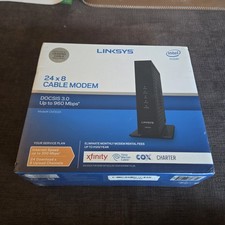 LINKSYS CM3024 High Speed DOCSIS 3.0 24x8 Cable Modem Xfinity Cox Charter New picture