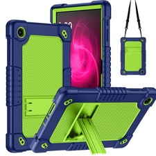 FIEWESEY Case for T-Mobile Revvl Tab 2 2025 Released 10.1 inch Navy/Green picture
