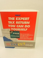 Vintage - Andrew Tobias Tax Cut  1040 MECA Software 3.25”  Disks for Windows picture