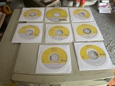 Set of eight Sun Microsystems Solaris 9 CD's picture