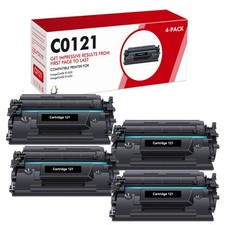 4pk CRG121 Toner Cartridge Compatible For Canon 121 ImageClass D1650 D1620 picture