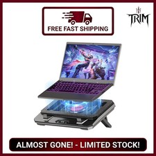 GT300 Upgraded Laptop Cooling Pad 10-17 Inch Gaming Stand Adjustable Fan Turbo picture