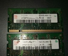 1GB 2x512 MB Hynix PC2-4200S laptop memory notebook memory  picture