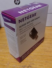 NETGEAR Wireless AC Adapter AC600 Dual Band WiFi USB Adapter Black A6100 #717C picture
