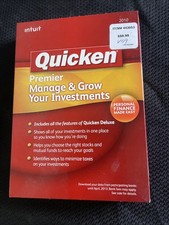 Quicken Premier 2010 For Windows SEALED big Box picture