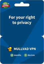 - 12 Months for 5 Devices - No-Log VPN Service for Your Privacy picture