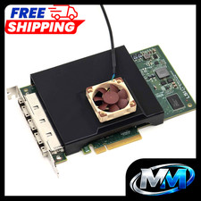 LSI 9201-16e SAS HBA Noctua 40mm Fan Mount Cooling Shroud Cooler picture