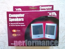 Cyber Acoustics CA-2.2 Plug & Play Computer Speakers (2-Speaker) picture