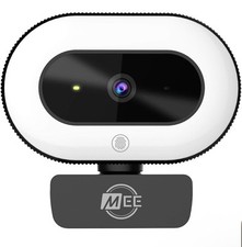 MEE audio 202L 1080p Live Webcam with LED Ring Light picture