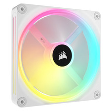 3x Corsair iCUE Link QX140 RGB Fan 140mm White Plus Controller and Cabling picture