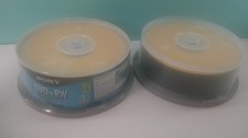 New 50 Pack Sony DVD+RW Recordable discs 4.7GB, 1-4X 120Min w/spindles picture