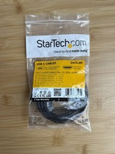 StarTech 2 m [6 ft.] USB-C to HDMI Cable - 4K at 60 Hz - Black (cdp2hd2mbnl) picture