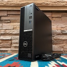 Dell Optiplex 7090 SFF Win11P PC i5-10500E 8GB RAM 256SSD Radeon RX640 4GB Wifi picture