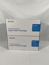 2 Pack - TN450, Black Laser Printer Toner Cartridge, Attoner TN-450 Ink picture