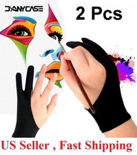 Two Finger Anti-fouling Glove Drawing & Pen Graphic Tablet Pad For Artist picture