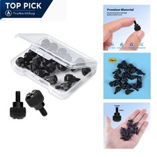 20x Computer Case Thumb Screws M3.5 6-32 Stainless Steel Black for PC Case Co... picture
