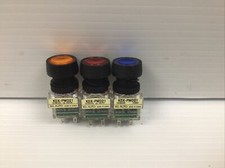 KG Auto KDX-PMD21 Push Button Lot of 3 Orange Red And Blue picture