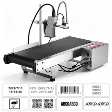 Automatic Inkjet Coding Machine Mini Conveyor Belt 2-12.7mm Industrial Printer picture