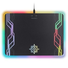 ENHANCE Large Hard Surface LED Gaming Mouse Pad - 7 RGB Light Up Modes picture