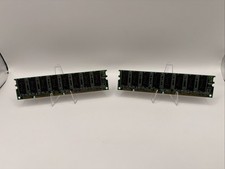128MB (2x64MB) PC66 SDRAM 168-Pin Desktop RAM Micron Chips Tested Working picture