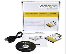 2 Port Flush Mount Expresscard 54Mm Superspeed (5Gbps) USB 3.0 Card Adapter with picture