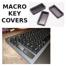 Macro Key Delete Covers 3-Pack for Logitech G613 Wireless Keyboard 3D Printed picture