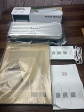 HPRT MT610 Pro Mobile Printer Wireless for Travel, Inkless Bluetooth Compact picture