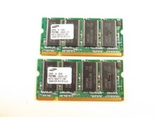 2 Pack Samsung 128MB PC2100S-25330-C0, M470L1624DT0-CB0 picture