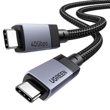 UGREEN 240W USB C to USB C Cable for Thunderbolt 4/3, USB4 40Gbps, 3.3Ft picture