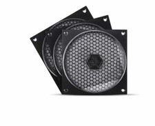 Silverstone SST-FF121B-3PK (Black - 3 Pack) 120mm Fan Grill & Filter Kit picture