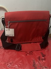 Vintage Ikea 1999 Messenger Bag Red Shoulder Bag Laptop Travel/Work picture