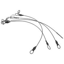 4PCS Wire Safety Tether for Audio Equipment Ball Lock Pin Retainer picture