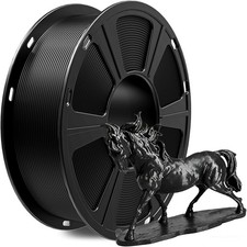 1KG/Roll Black PLA GEEETECH 3D Printer Filament 1.75mm Normal PLA Consumables US picture