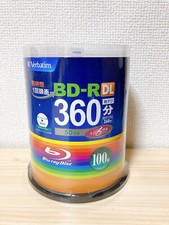 100 Verbatim Bluray Disc 50GB Dual Layer BD-R 6X Speed Original Spindle Bluray picture