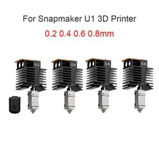 For Snapmaker U1 Hotend 0.2/0.4/0.6/0.8MM Quick Detachable Hardened Steel Nozzle picture