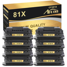 8PK Black CF281X Toner Fits for HP LaserJet MFP M630f M630h M630z M630dn Printer picture