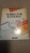 QUE Easy windows in full color paper manual picture