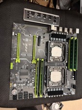 Angxun Dual X99 LGA2011-3 Motherboard + 2x Xeon E5-2696 v3 + 32GB DDR3 RAM Combo picture