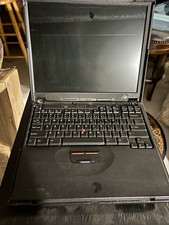 IBM ThinkPad 390E 14in Black Laptop Pentium II 300MHz 32MB 4GB TrackPoint picture