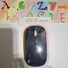 Vivitar Light Pink Light-Up Wireless Mouse Compatible with Mac & Windows picture