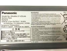 Genuine Panasonic Battery 87WH Toughbook CF-53 CF-VZSU71U CF-VZSU72U CF-VZSU71U picture