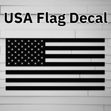 American Flag Decal, Car Decal, Car Sticker, Window Decal, Window Sticker, USA picture
