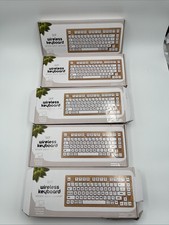 Reseller Lot: iJoy Wireless Wooden Keyboard - Wireless Battery Operated Lot Of 5 picture