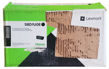 Lexmark 58D1U0E Black Ultra High Yield Toner Cartridge New Open Rough Box  picture